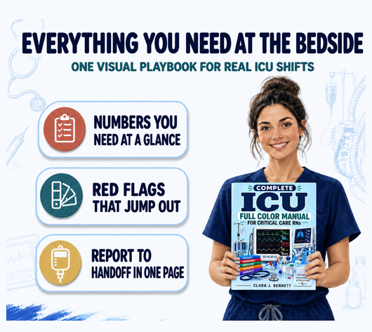 Complete ICU Full Colour Manual For Critical Care RNs (E-Book)