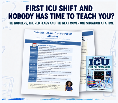 Complete ICU Full Colour Manual For Critical Care RNs (E-Book)