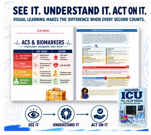 Complete ICU Full Colour Manual For Critical Care RNs (E-Book)