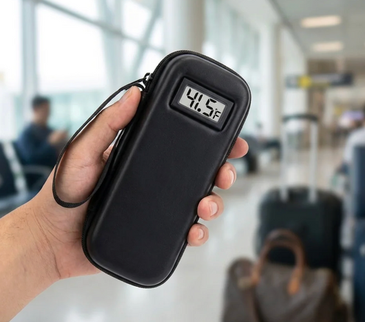 ELLEY Cooler Case With Temperature Display