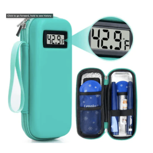 ELLEY Cooler Case With Temperature Display